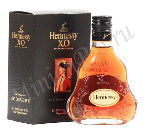 Миньон Hennessy XO коньяк шкалик Хеннесси ХО мини бутылка