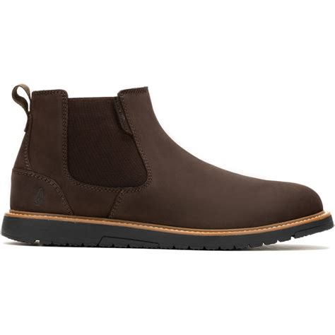 Hush Puppies Jenson Chelsea Brown Mens Boots Hpm10443