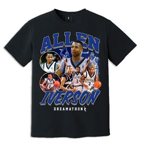 Allen Iverson Georgetown Black – DreamAthonco