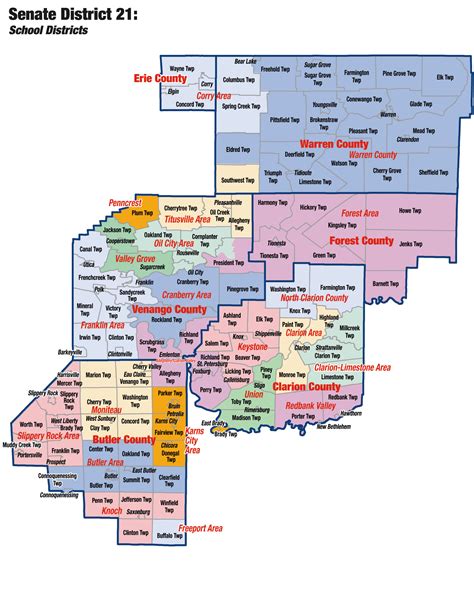 Butler County School District Map - Lila Shelba