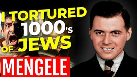 Josef Mengele I Am Evil Doctor Of Auschwitz Josef Mengele Biography