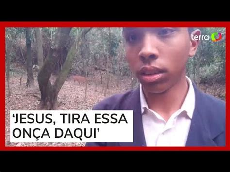 Pastor é surpreendido por onça enquanto pregava em mata em Vinhedo