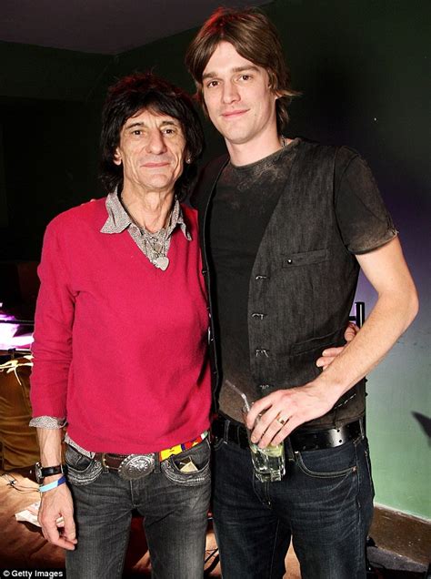 Ronnie Wood To Be A Dad Again At 68 As His Third Wife Sally Is Pregnant With Twins Daily Mail