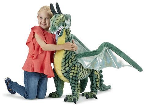 Melissa & Doug Large Winged Dragon Plush - Everything Dragon Shop