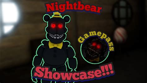 Nightbear Gamepass Showcase Fredbear S Mega Roleplay Roblox