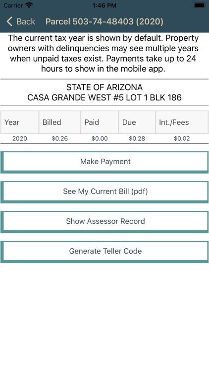 Pinal County Property Tax By Pinal County Treasurer