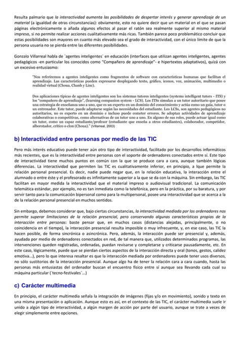 Uso Educativo De Las Tics PDF