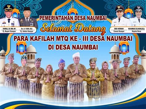 Sambut Bulan Suci Ramadhan 1445 H Desa Naumbai Adakan MTQ Antar Kota