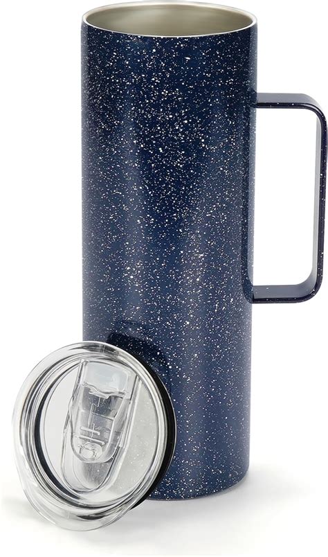 Ideus Vacuum Insulated Coffee Mug 16oz Reusable Stainless Steel