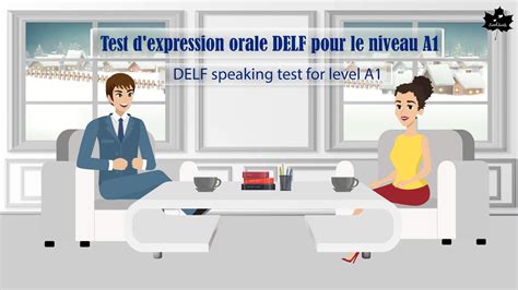 French Delf A I Production Orale I Speaking Practice Mock Test I