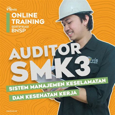 Pelatihan Auditor Smk Sertifikasi Bnsp Online Nevis Pelatihan