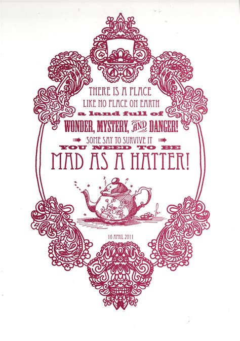 Mad Hatter Tea Party Quotes. QuotesGram