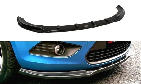 Front Splitter Ford Focus Ii Facelift Gloss Black Our Offer Ford Focus Standard Mk2 Fl