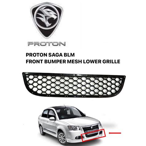 PROTON SAGA BLM 2008 YEAR FRONT RADIATOR BUMPER MESH LOWER GRILLE