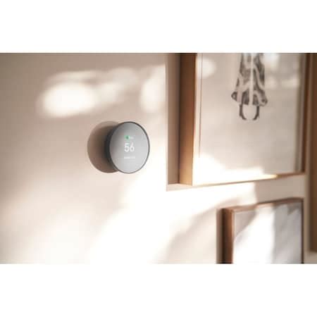 Google Nest Nest Smart Programmable Wi Fi Thermostat Charcoal Ga