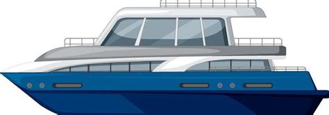 Luxury Yacht Clipart