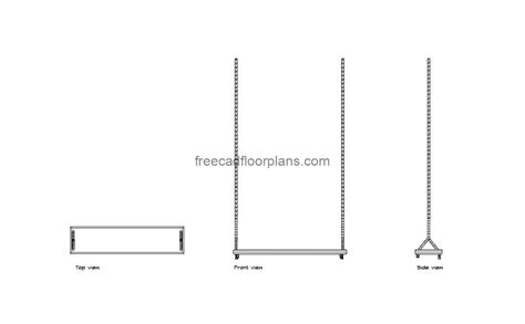 Rope Swing - Free CAD Drawings