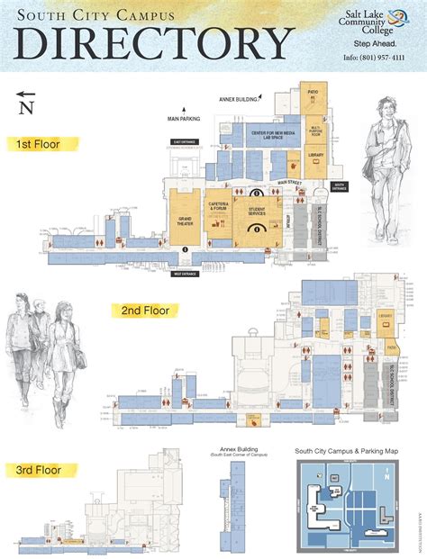 Slcc South City Campus Map – Map Vector