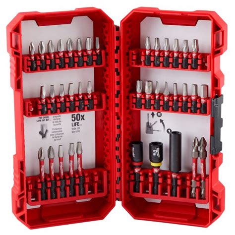 Milwaukee 48 32 4013 Shockwave Impact Drill And Driver Bit Set 50 Piece