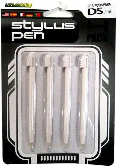 Nintendo Nintendo DS Stylus Pen 4-Pack White Komodo - ToyWiz