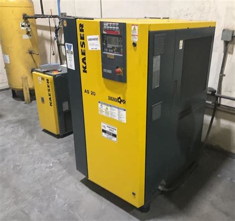 Used Kaeser As Rotary Screw Air Compressor Cfm X Hp For