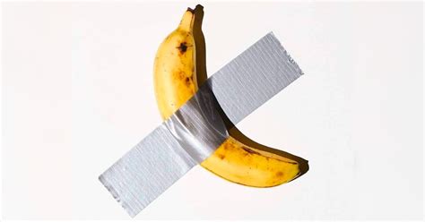 Piece Of Work How Is Maurizio Cattelans Duct Taped Banana Art