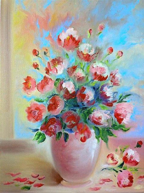 Flower Paintings Flowers Art Paintings Of Flowers Art Background