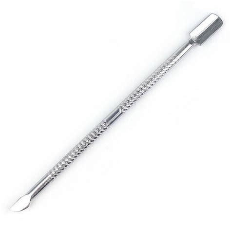 X Stainless Steel Cuticle Nail Pusher Spoon Remover Manicure Pedicure