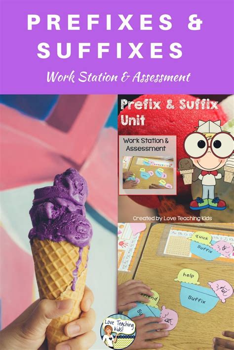 Prefixes And Suffixes Workstation Activity And Reading Comprehension