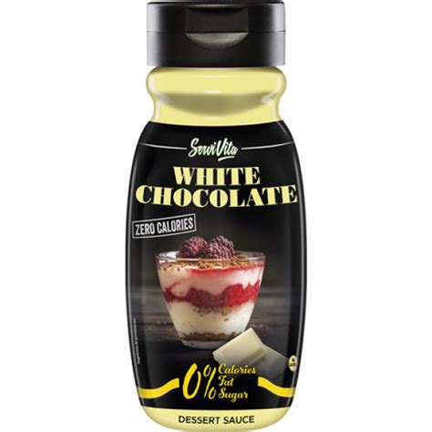 Servivita Salsa Chocolate Blanco Sin Calorias Santano Sport