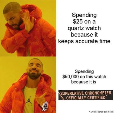 "If I wanted accurate time, I'd check my phone" : r/WatchesCirclejerk