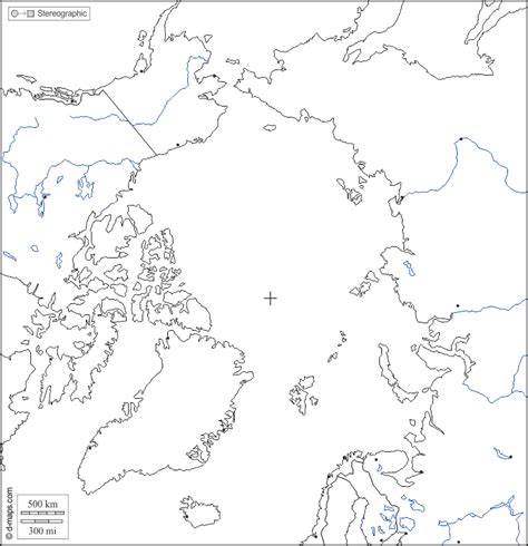 Arctic Free Map Free Blank Map Free Outline Map Free Base Map