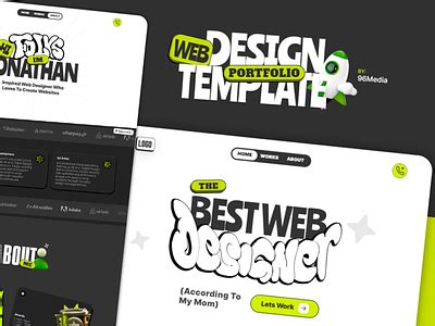 Premium Portfolio Template by Julio Aragoza on Dribbble