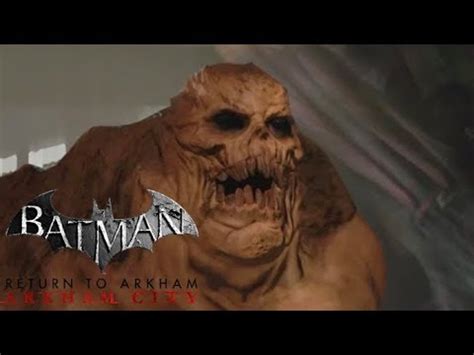 Batman Return To Arkham City Clayface Final Boss YouTube