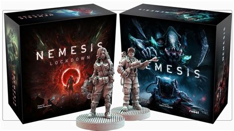 Nemesis Board Game Terrain Expansion Awaken Realms New And Complete