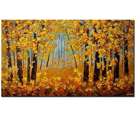 Painting for sale - indian summer painting modern texture landscape ...