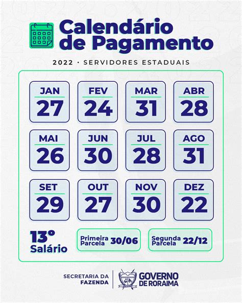 Sefaz Roraima Calendario