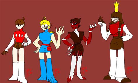 My Humanized versions of the Neverhood Characters by Red-Room-Studi0 on DeviantArt