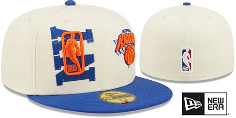 New York Knicks 2022 NBA DOUBLE WHAMMY DRAFT Fitted Hat