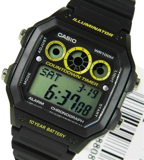 Часы Casio Standard Digital AE 1300WH 1AVEF купить с доставкой и