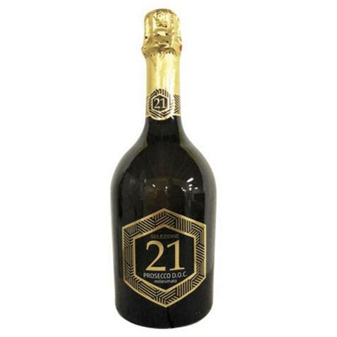 Купить вино золотистое 21 Prosecco Doc Extra dry Milesimato 0 75L в