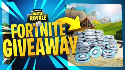 NEW FREE V BUCKS GIVEAWAY 5000 V BUCKS GIVEAWAY NOT CLICKBAIT