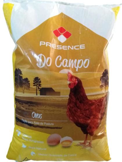 Ra O Presence Para Aves Postura Kg Do Campo Ovos Alpiste E Ra O