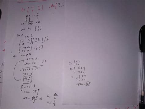 If A Left[begin{array}{cc} 1 And 2 2 And 1end{array}right] And B Left[begin{array}{l}3 1end