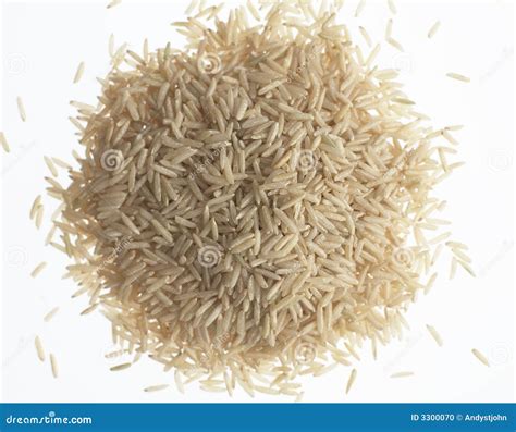 Organische Bruine Basmati Rijst Stock Foto Image Of Besnoeiing