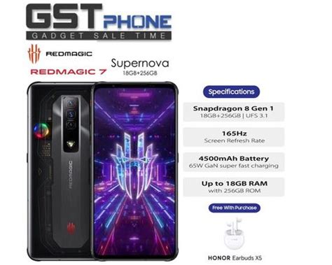 zte red magic   gb ramgb rom original malaysia set