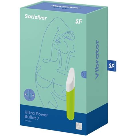 Satisfyer Ultra Power Bullet Bala Vibradora Verde Seductime Sex Shop