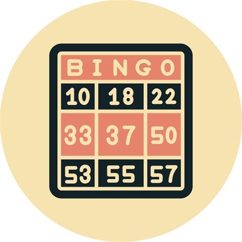 Bingo Vector Icon 37870937 Vector Art At Vecteezy