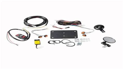 Tusk Atv Horn Signal Kit With Recessed Signals Fits Suzuki King Quad 700 4x Youtube