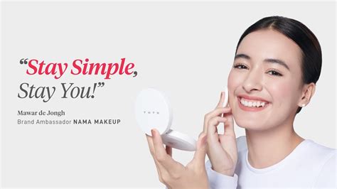 Mawar De Jongh New Face Of Nama Makeup Youtube